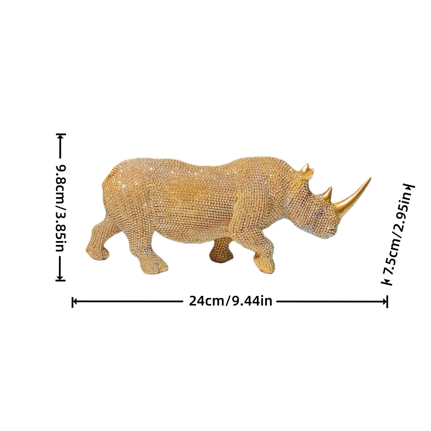 RHINO - Nashorn Skulptur