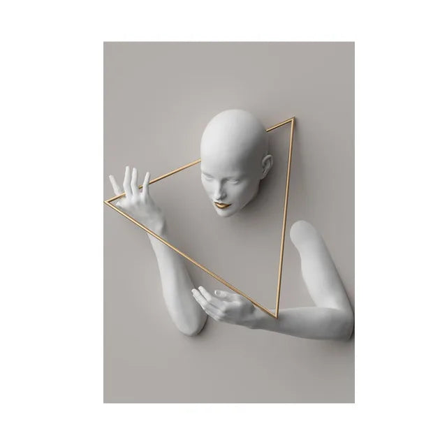 DREU - surreales Wandbild