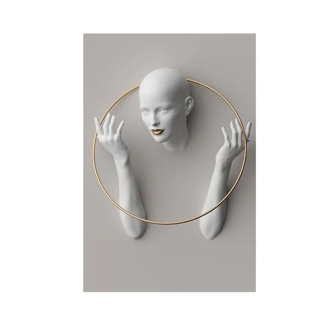 DREU - surreales Wandbild